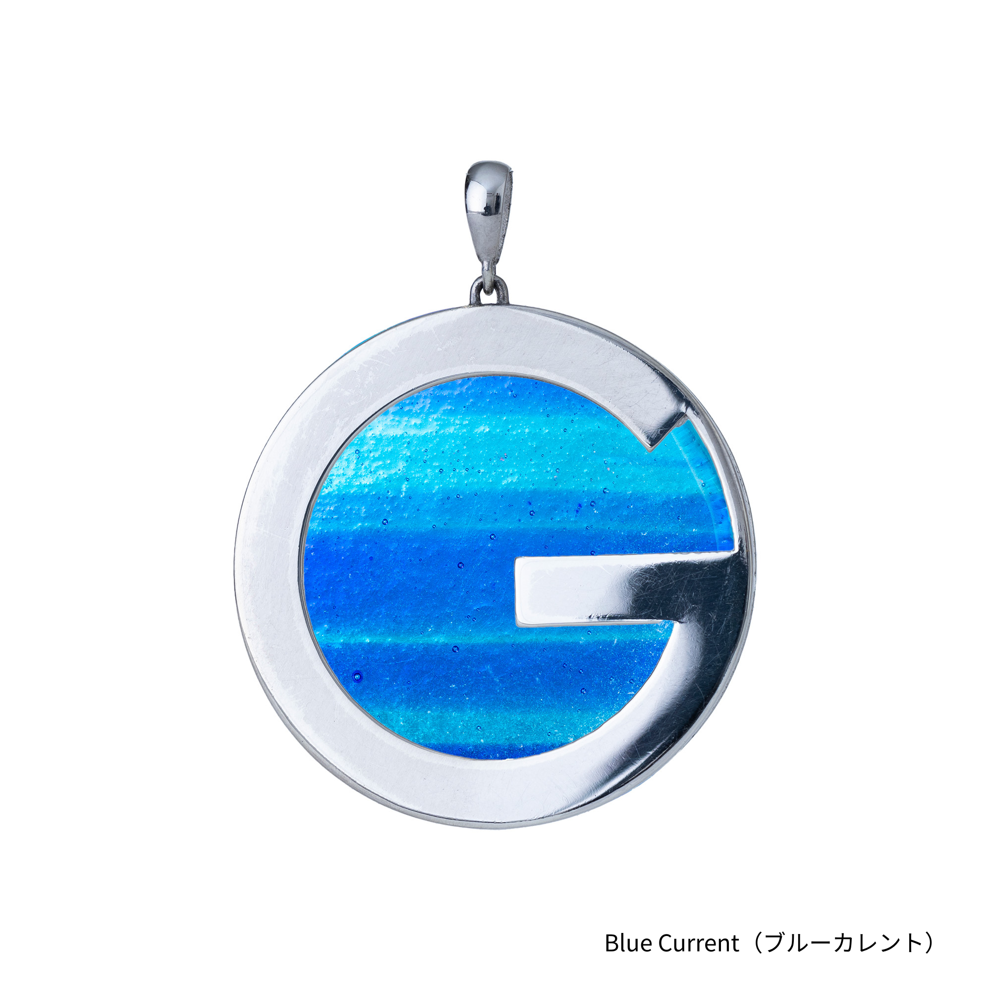「GG」(ガラスペンダント)