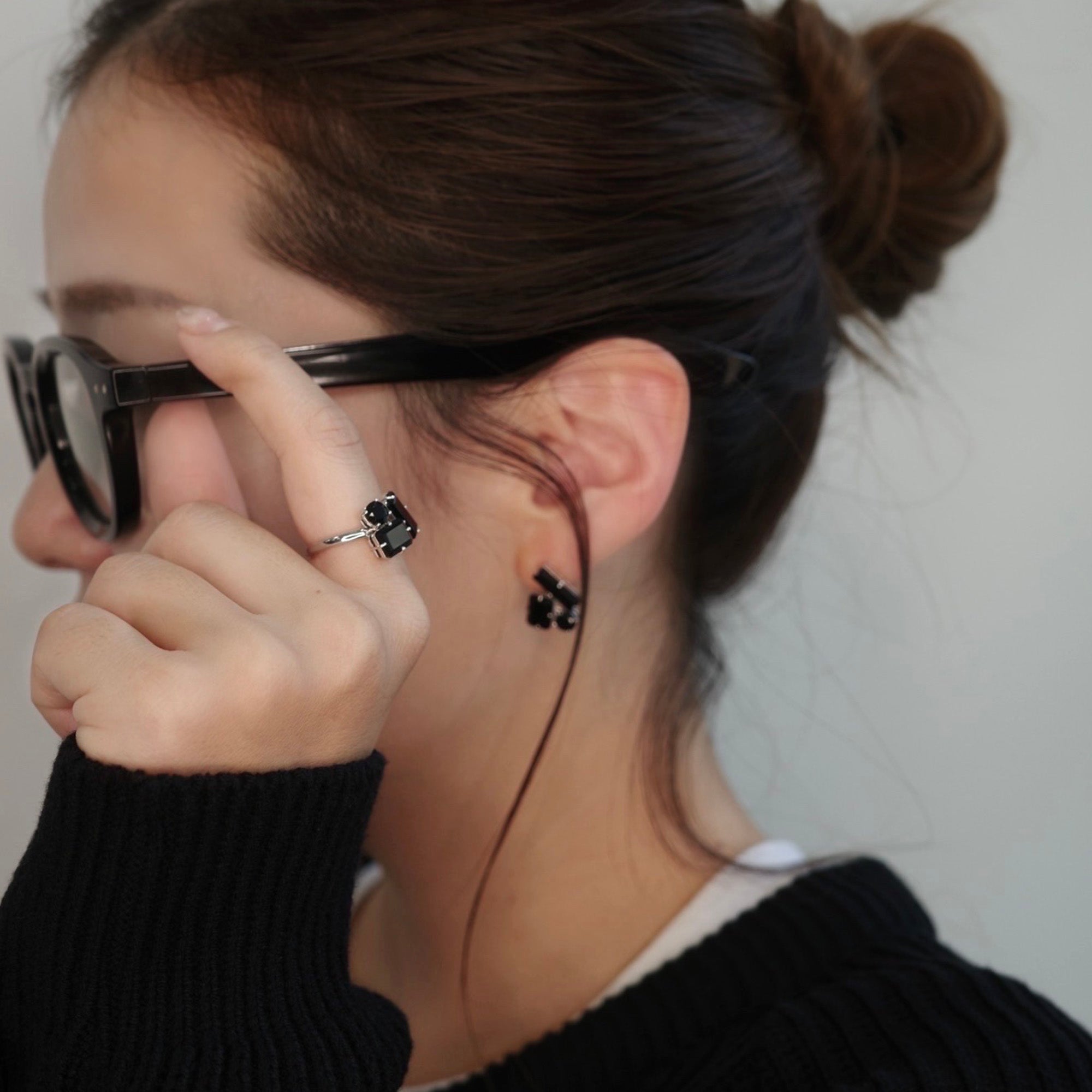Noir Pierced earrings(ノワール ピアス)