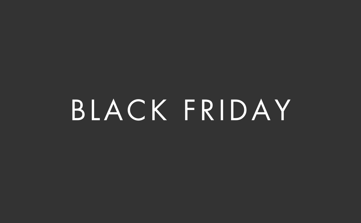【BLACK FRIDAY】開催のお知らせ