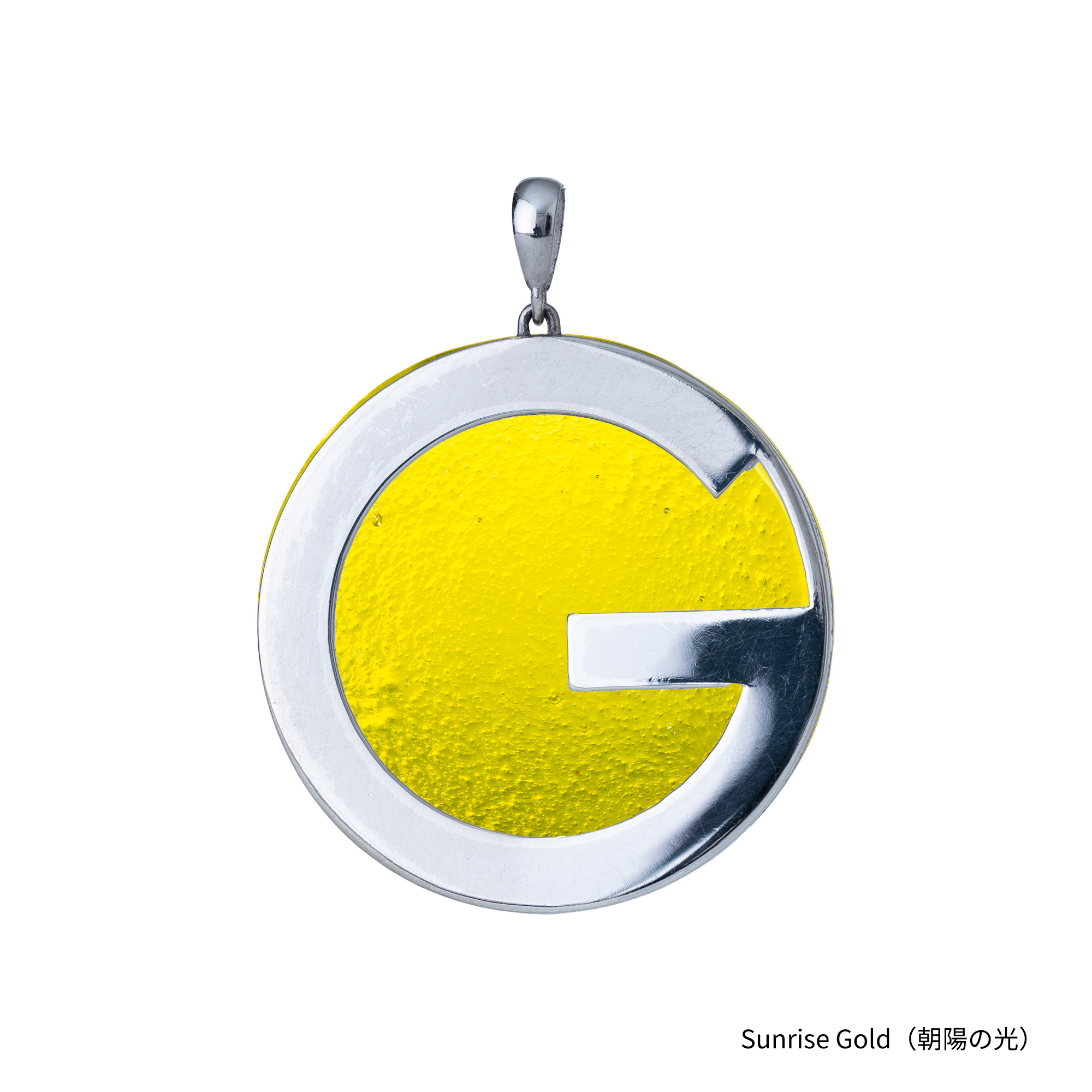 「GG」(ガラスペンダント)