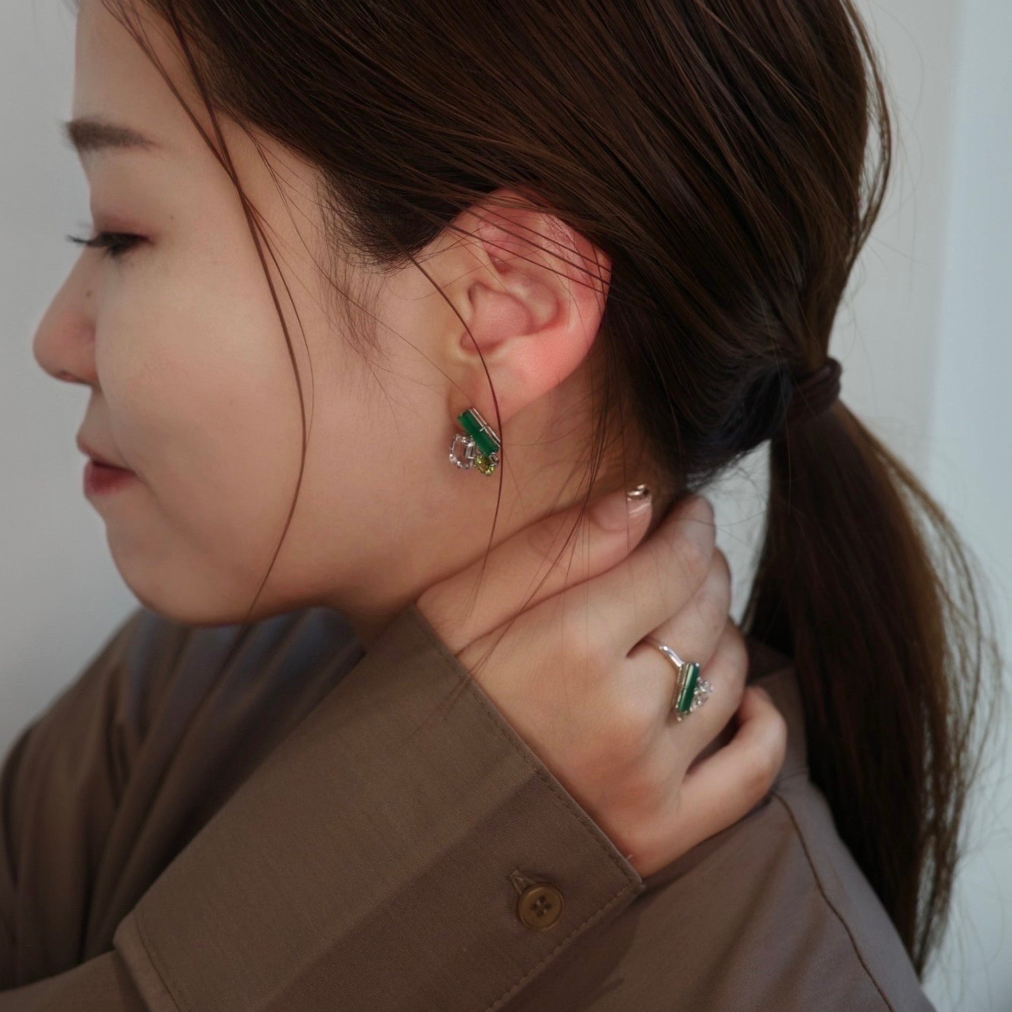 Olivea Pierced earrings（オリヴィア ピアス）