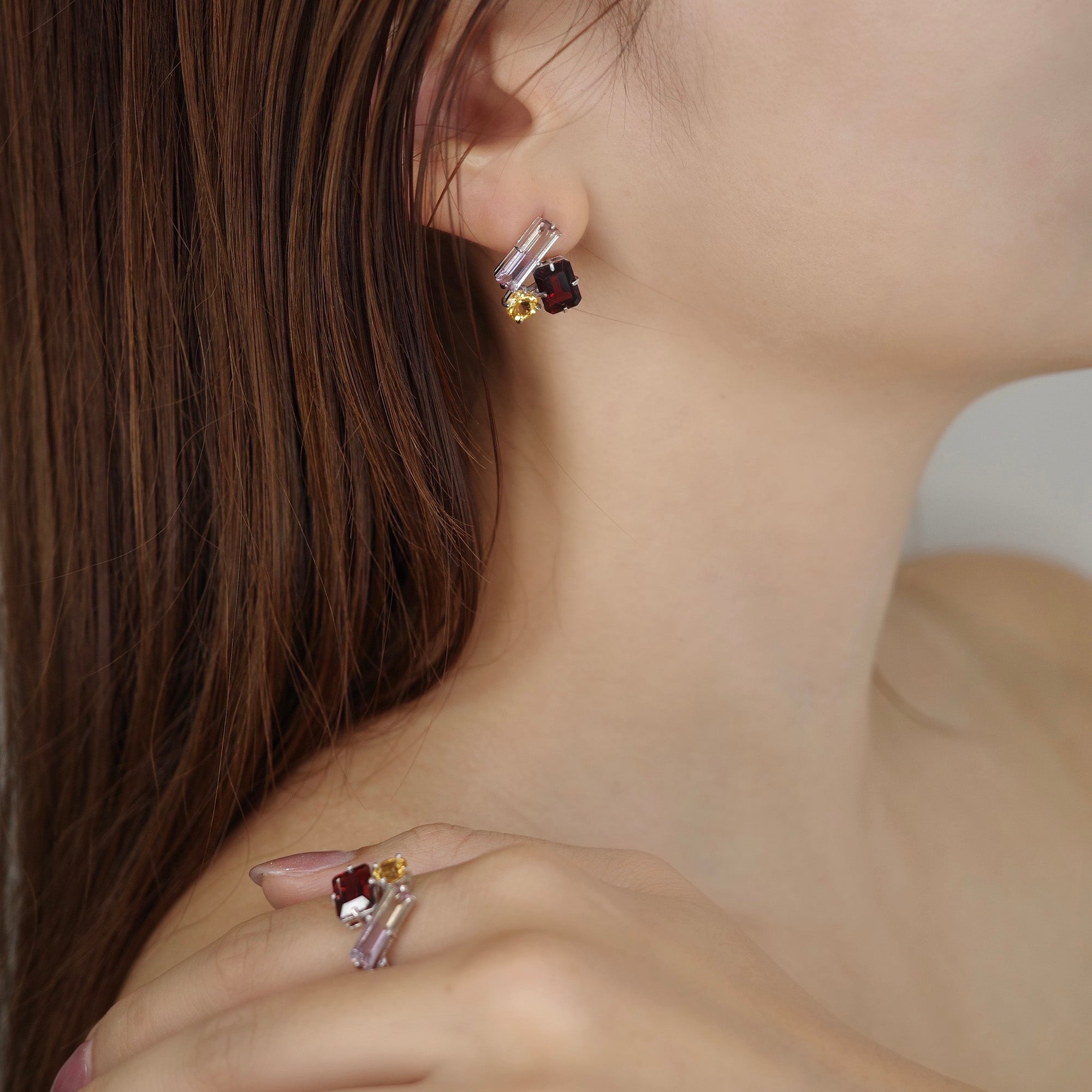 Dahlia Pierced earrings（ダリア ピアス）