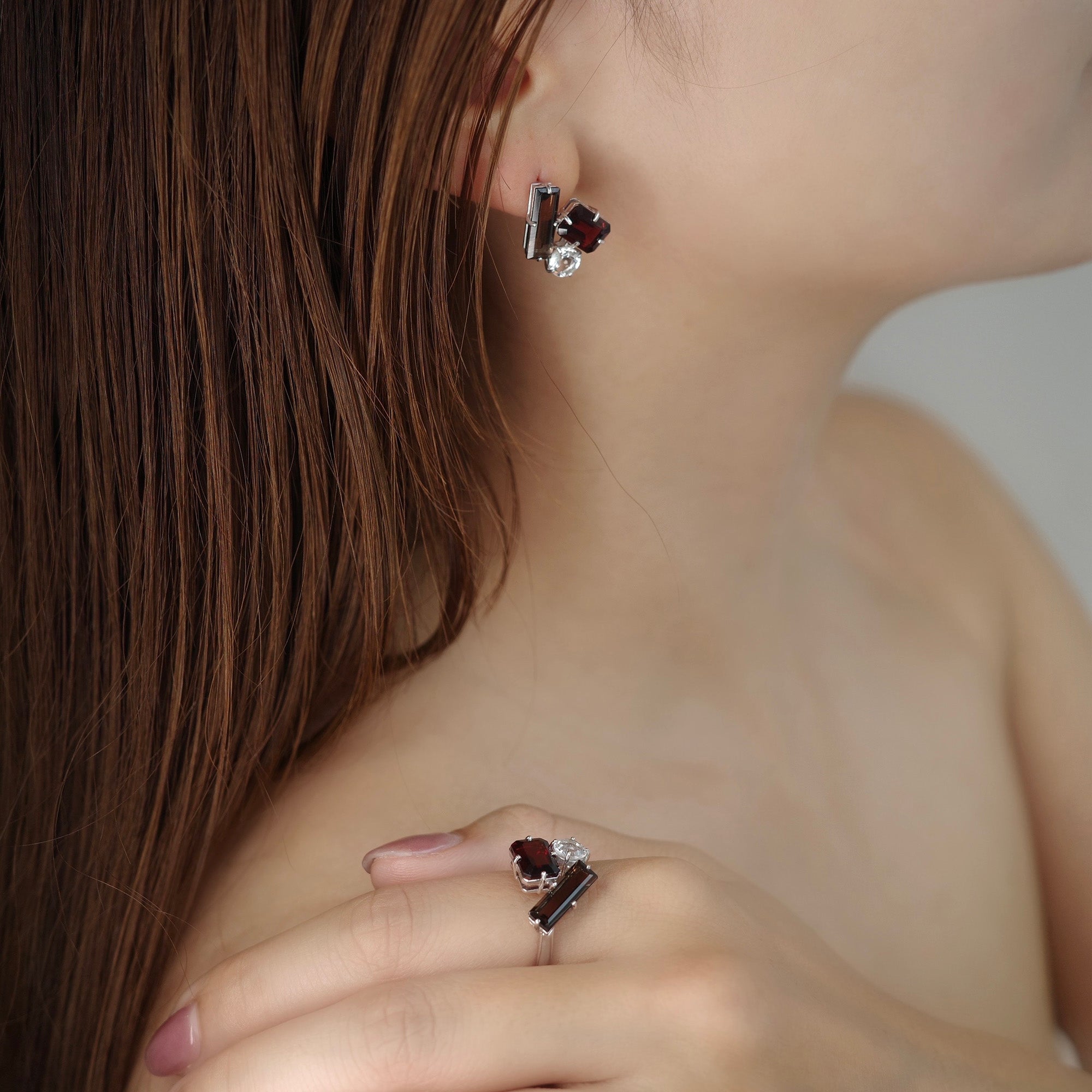 Mallow Pierced earrings（マロウ ピアス）|【公式】GLEAM GRAIN